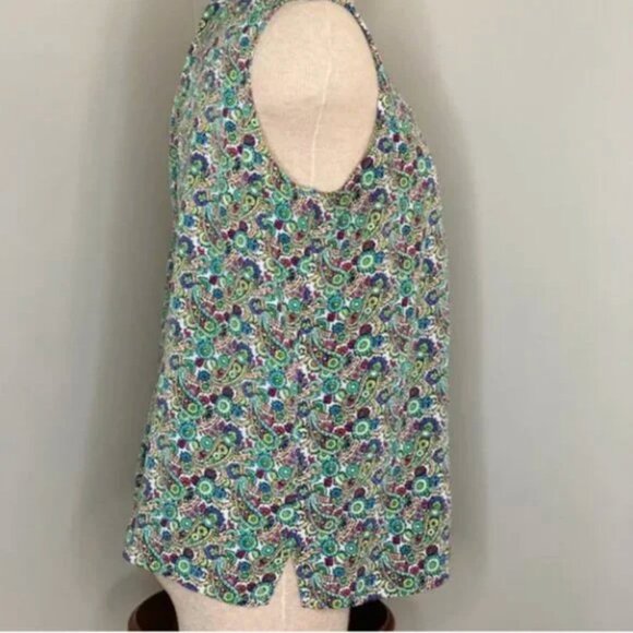 Talbots Sleeveless Scoop Neck Shirt MP - Picture 5 of 9